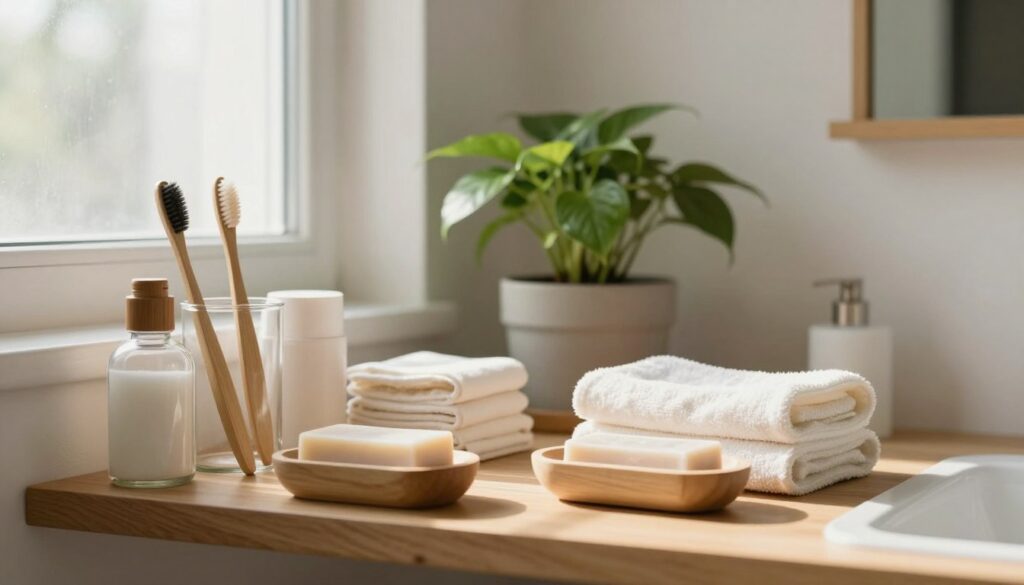 zero waste bathroom essentials